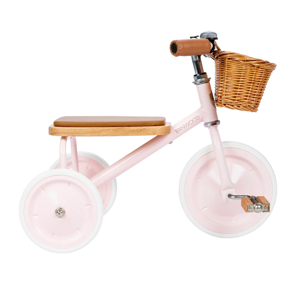 banwood tricikl vintage pink Banwood Tricikl Vintage - Pink - Image 1