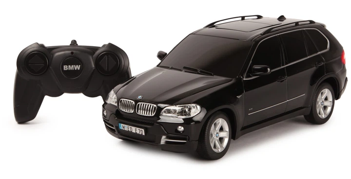 rastar bmw x5 – rc auto 1:18, black Rastar BMW X5 – RC auto 1:18, Black - Image 1