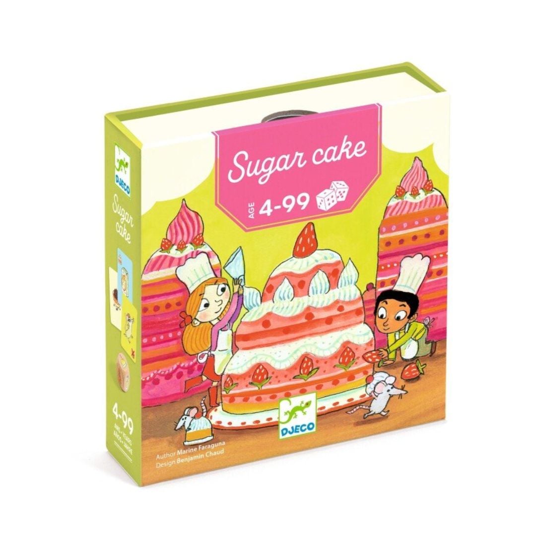 dj008361 DJECO Društvena igra s kockicom - Torta - Image 1
