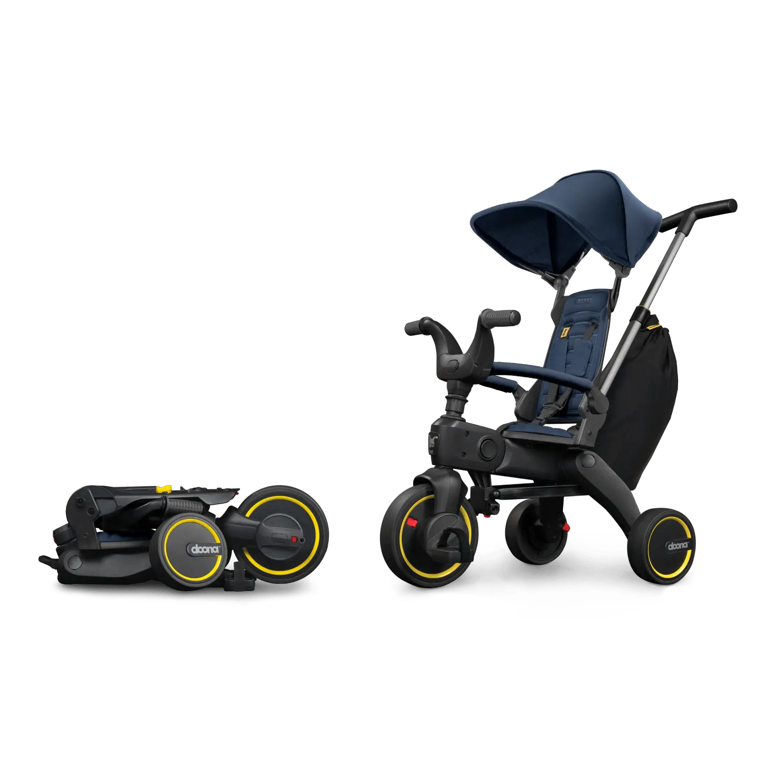 doona liki trike s3 premium sklopivi tricikl – deep blue Doona Liki Trike S3 Premium sklopivi tricikl – Deep Blue - Image 1
