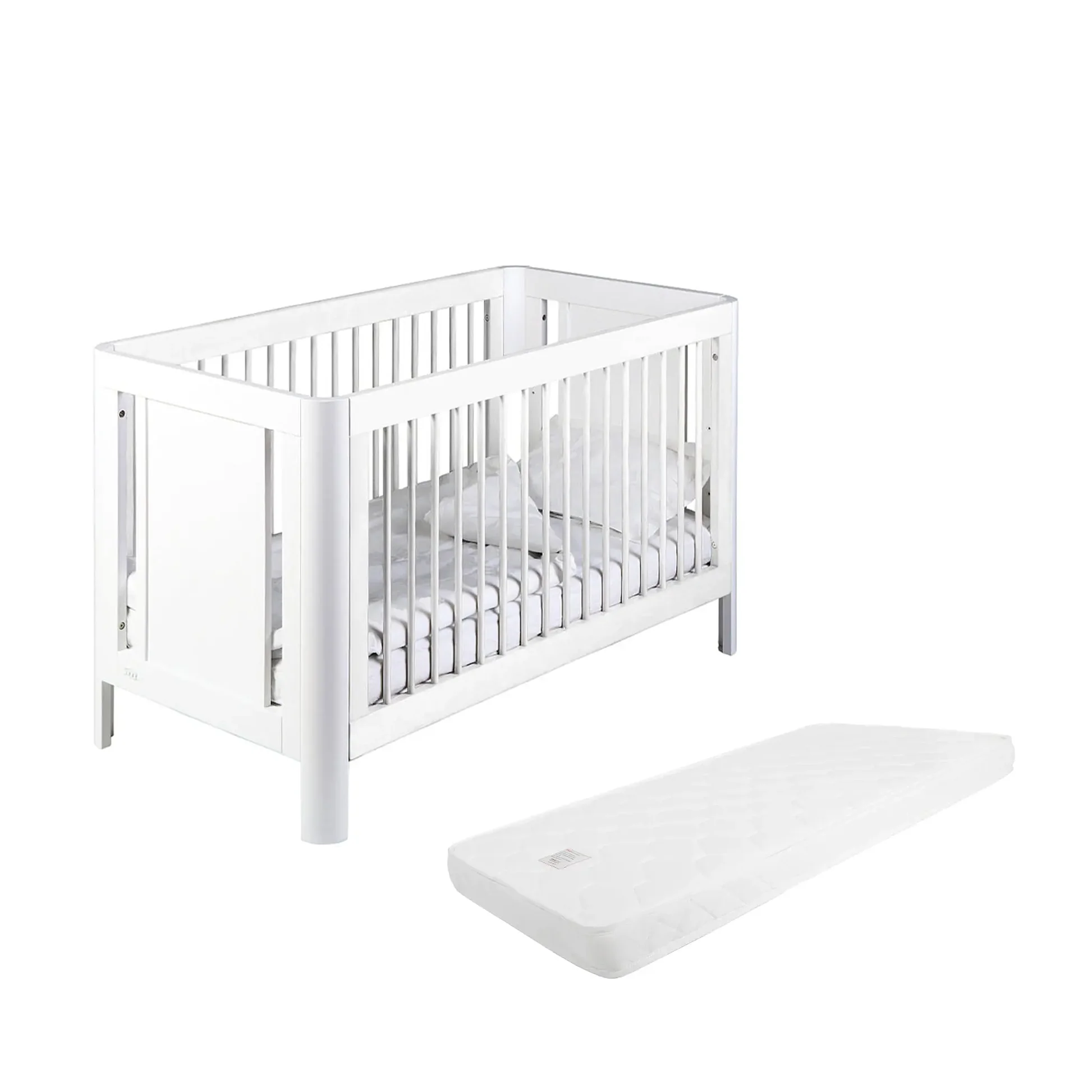 troll nursery dječiji krevetić sun white 140x70cm + gratis madrac Troll Nursery dječiji krevetić Sun White 140x70cm + GRATIS madrac - Image 1
