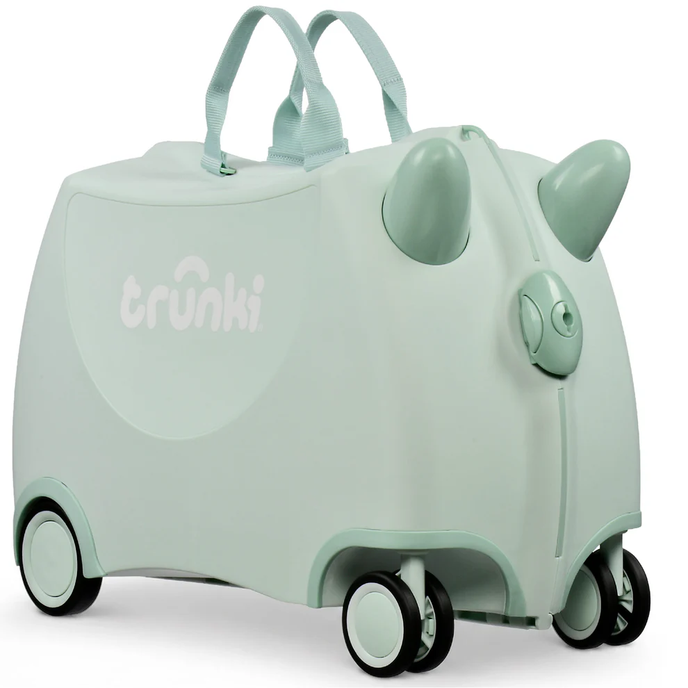 trunki glide dječiji kofer 3u1 – sage green Trunki Glide dječiji kofer 3u1 – Sage Green - Image 1