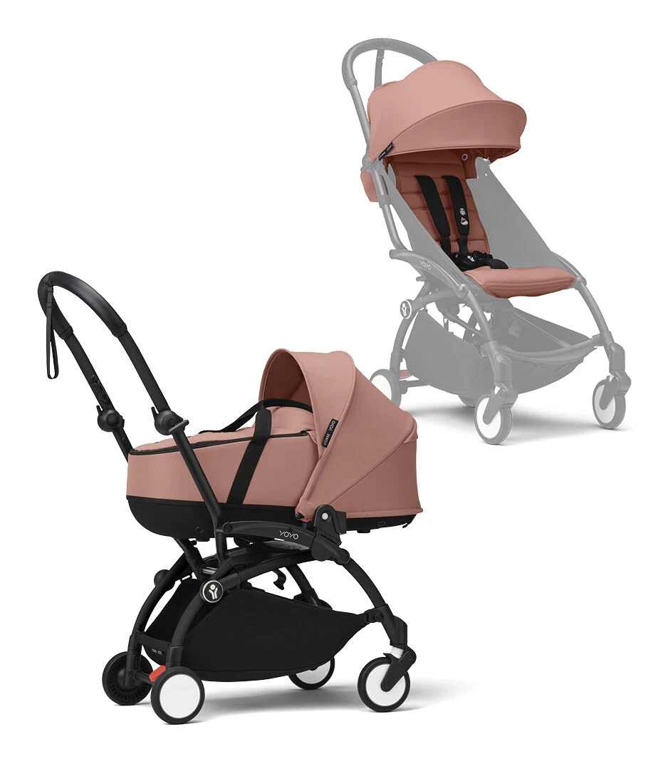 stokke yoyo³ kolica od 6 mjeseci i košara newborn shell – ginger Stokke YOYO³ kolica od 6 mjeseci i košara newborn shell – Ginger - Image 1