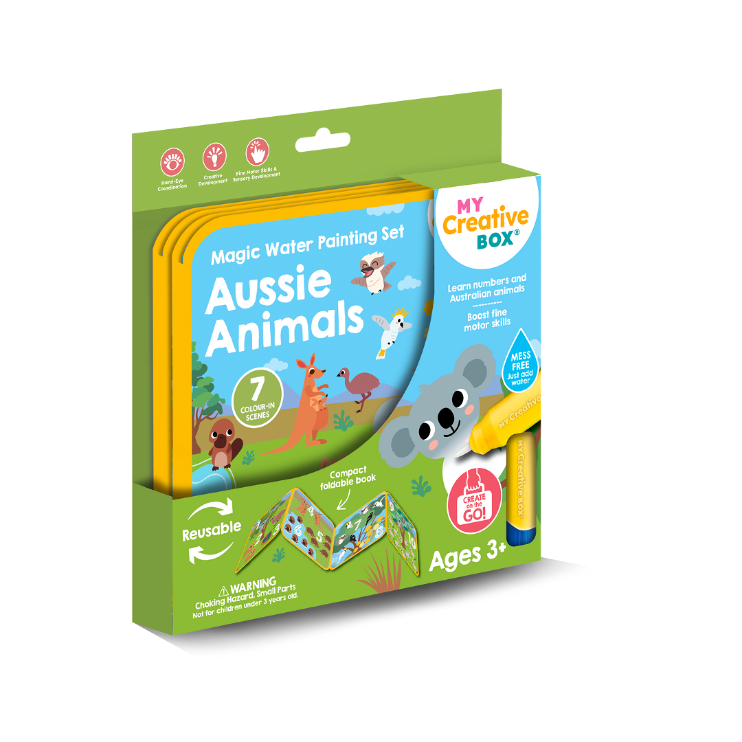 my creative box vodena bojanka – australske životinje My Creative Box vodena bojanka – Australske životinje - Image 1