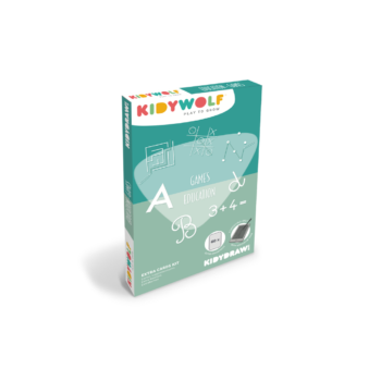 Kidywolf KIDYDRAW MINI dodatni set 60 kartica – Igre i učenje