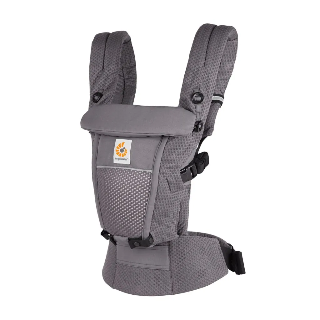ergobaby adapt softflex mesh nosiljka – graphite grey Ergobaby Adapt SoftFlex Mesh nosiljka – Graphite Grey - Image 1