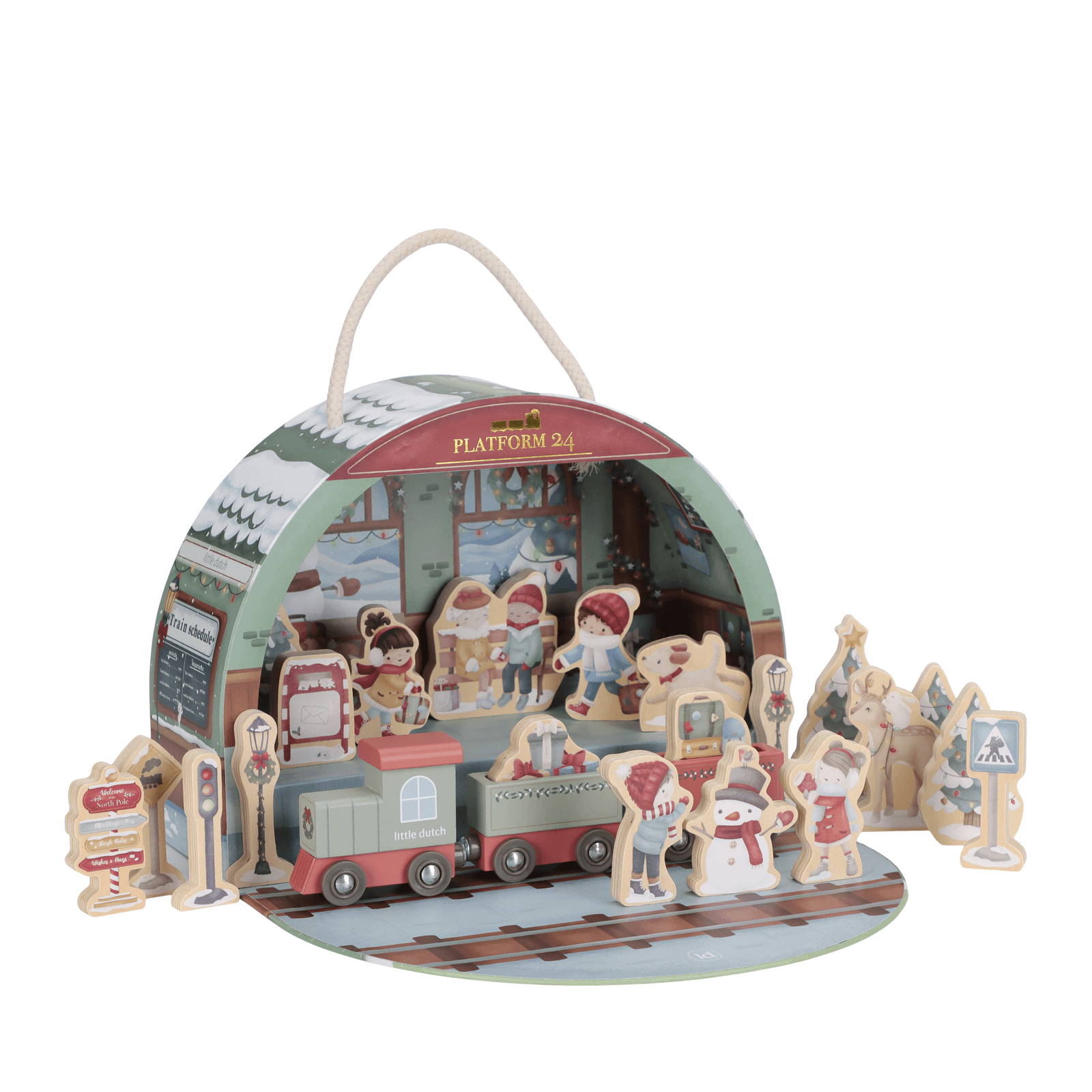 little dutch advent kalendar train track Little Dutch advent kalendar - Train Track - Image 1