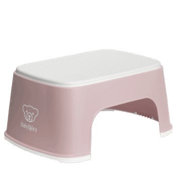 BabyBjörn pomoćna stepenica Step Stool – Powder Pink/White