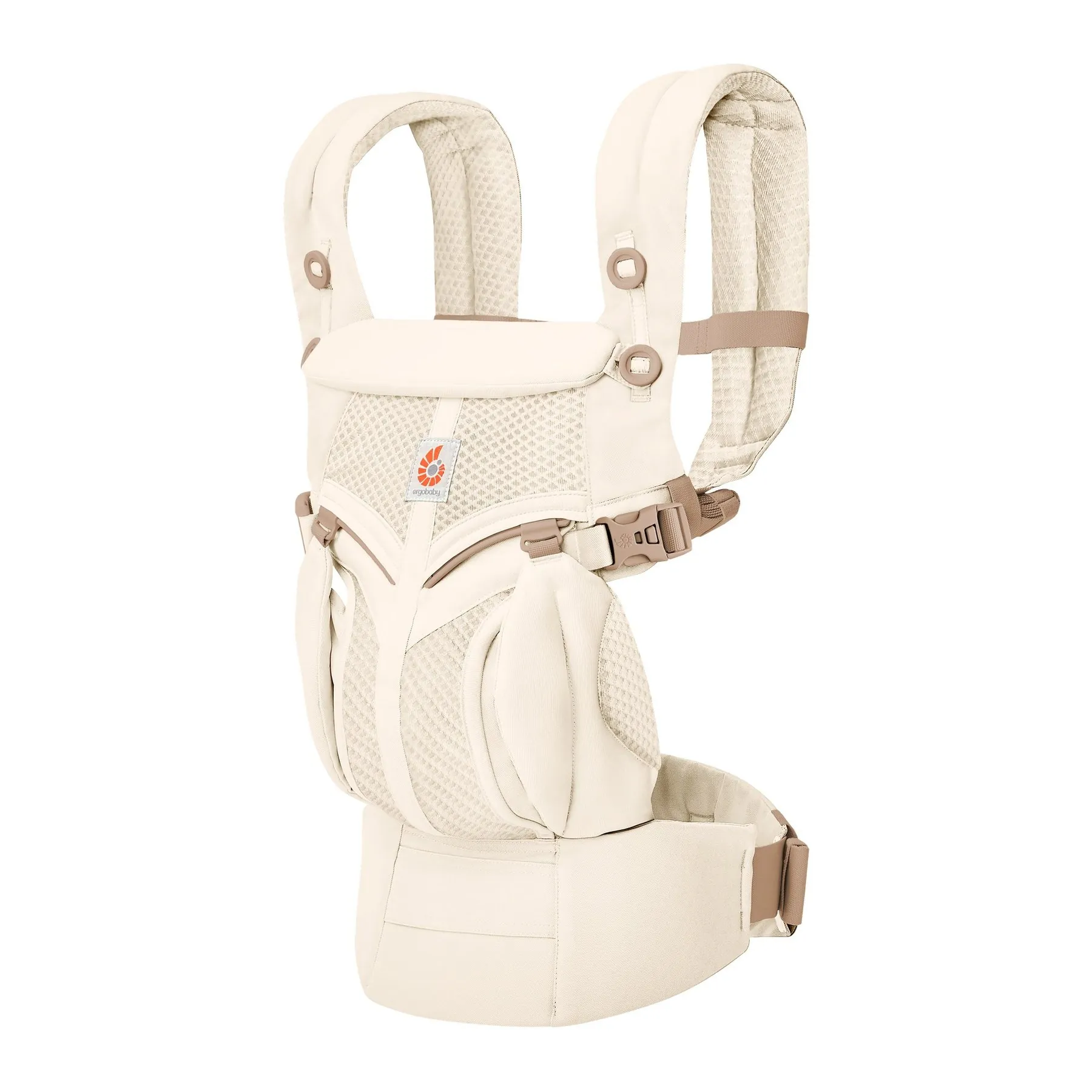 e13 bcs360mlumivy ergobaby carrier omni classic mesh lumivy p03 transparent Ergobaby Omni Classic Mesh nosiljka – Luminous Ivory - Image 1