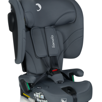 Lionelo Nelly i-Size sklopiva autosjedalica 76–150 cm – Grey Graphite