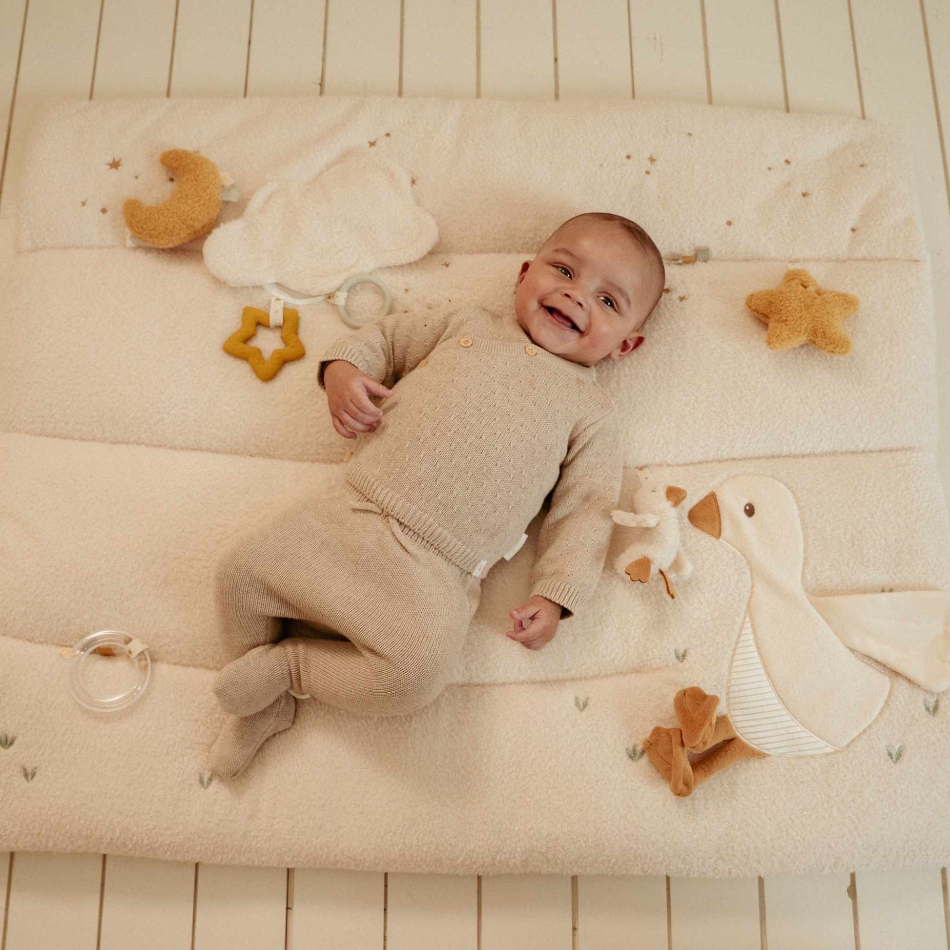 little dutch podloga za igru 80x100 cm newborn naturals Little Dutch podloga za igru 80x100 cm Newborn Naturals - Image 1
