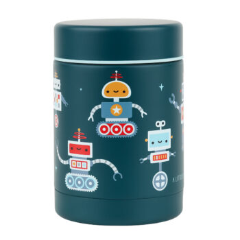 A Little Lovely Company termo posuda za hranu 300 ml – Robots