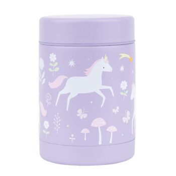 A Little Lovely Company termo posuda za hranu 300 ml – Unicorn Dreams