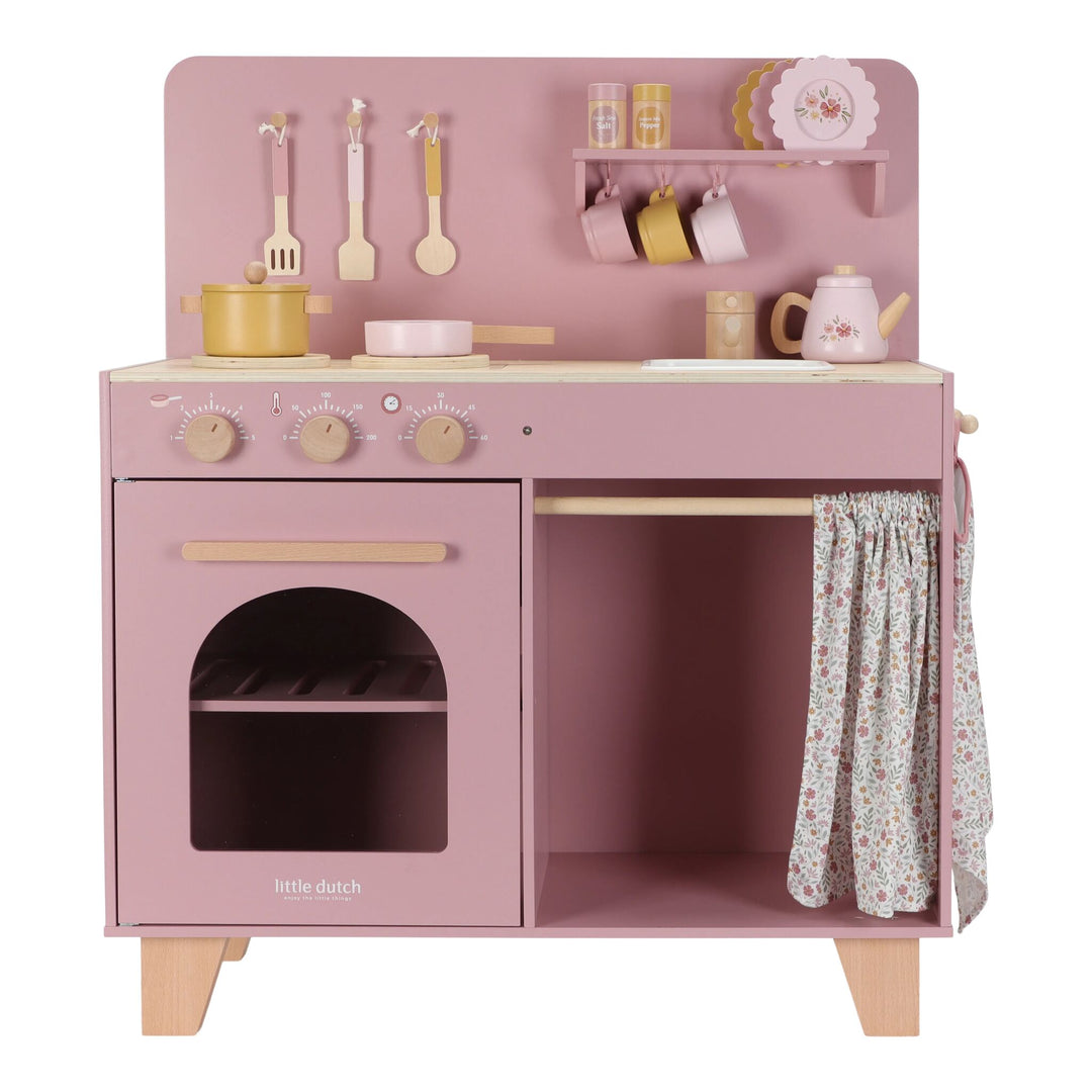 little dutch drvena kuhinja pink Little Dutch drvena kuhinja Pink - Image 1