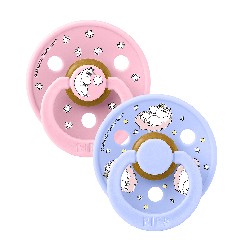 BIBS x Moomin cucle Dreaming Baby Pink – 2kom (6-18m) - Image 2