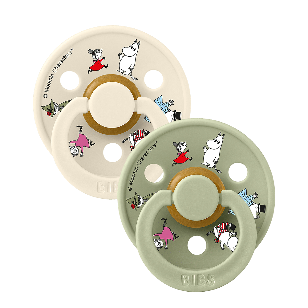 BIBS x Moomin cucle Friends Ivory Mix – 2kom (6-18m) - Image 2