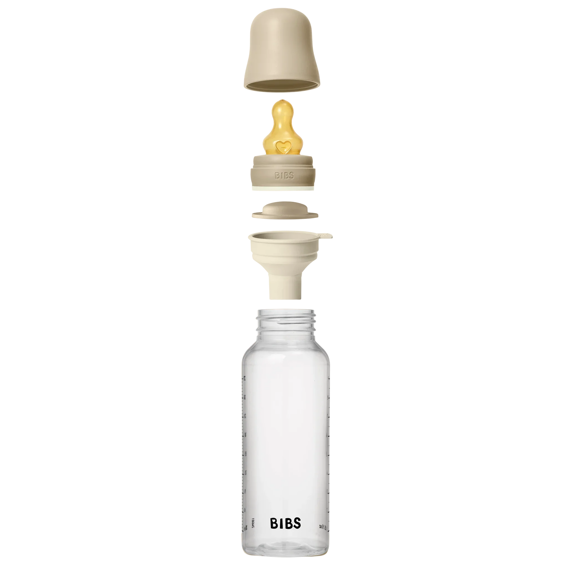 BIBS flašica Round lateks 270 ml – Vanilla GLOW - Image 2