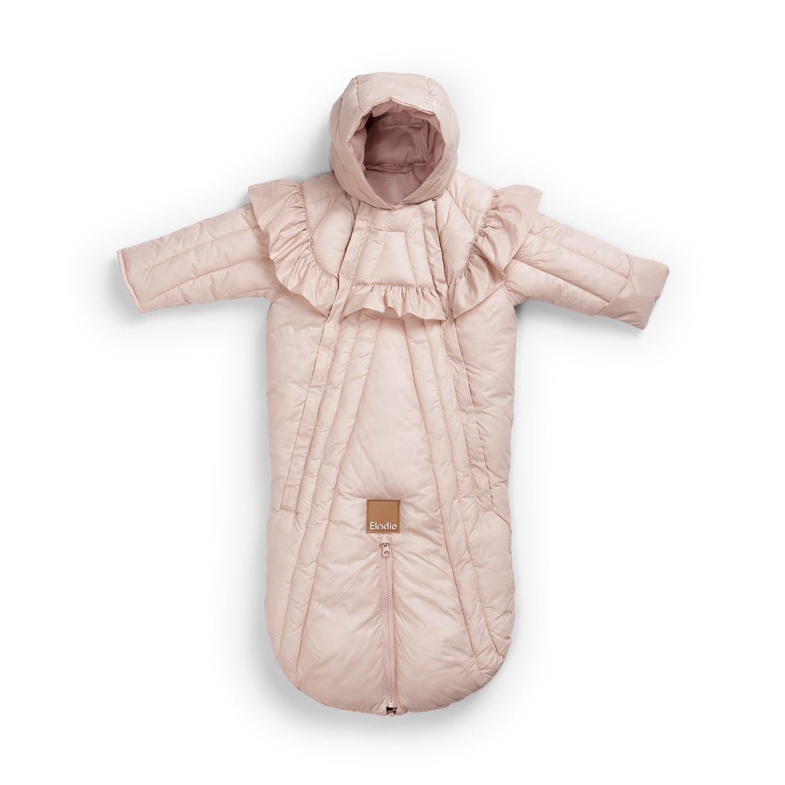 elodie kombinezon za bebe, powder pink 6 12m Elodie Kombinezon za bebe, Powder Pink - Image 1