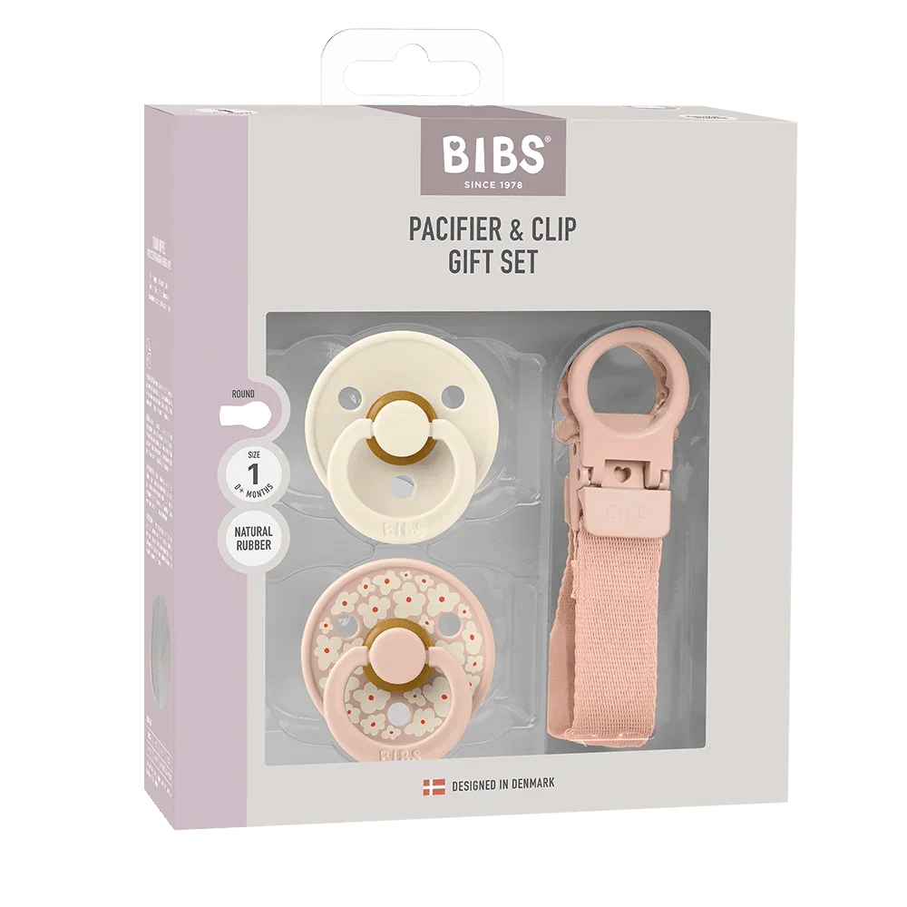bibs poklon set colour cucla i loop vezica – blush (0 6m) BIBS poklon set Colour cucla i Loop vezica – Blush (0-6m) - Image 1