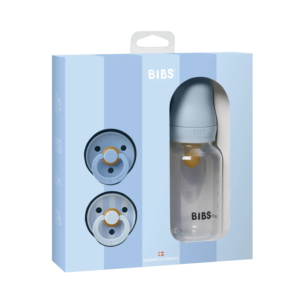 bibs poklon set baby sprinkle – baby blue BIBS poklon set Baby Sprinkle – Baby Blue - Image 1
