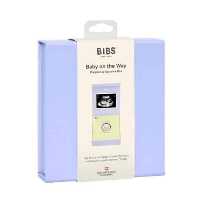 bibs poklon set baby on the way – ivory (0 6m) BIBS poklon set Baby on the Way – Ivory (0-6m) - Image 1