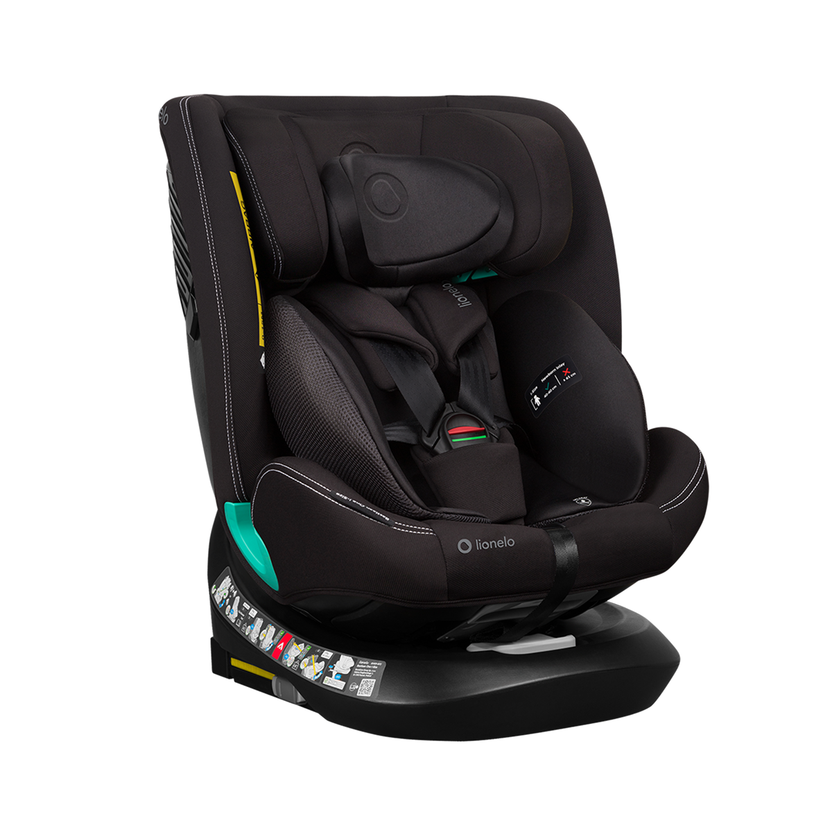 lionelo-bastiaan-one-i-size-rotirajuca-autosjedalica-40-150-cm-black-carbon Lionelo Bastiaan One i-Size rotirajuća autosjedalica 40–150 cm – Black Carbon