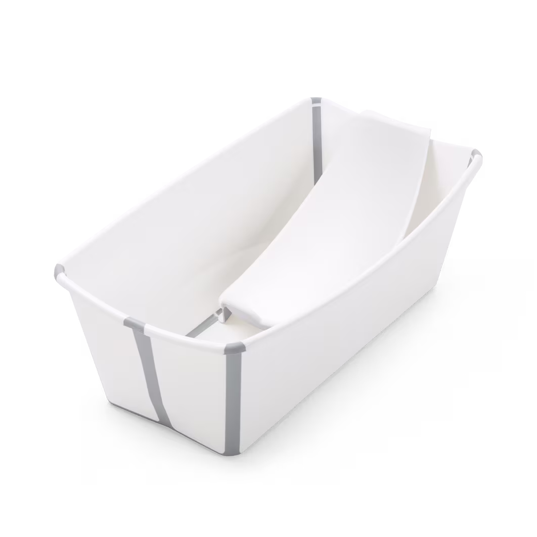 stokke flexi bath kadica white + potpora za novorođenče Stokke Flexi Bath kadica White + potpora za novorođenče - Image 1